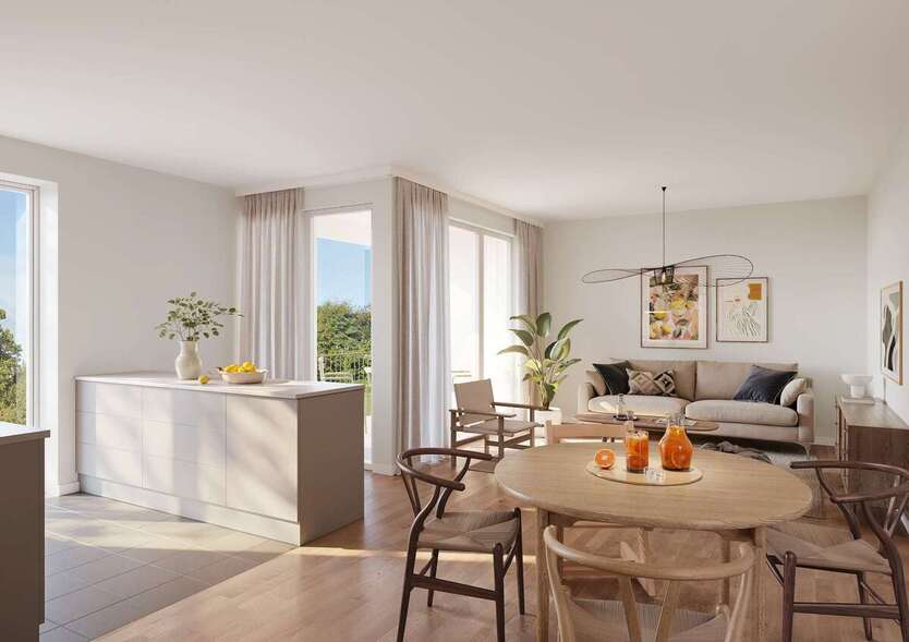 **Exklusive 4-Zimmer-Neubau-Wohnung im 