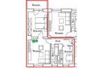 Etagenwohnung Zwenkau - 2 Zimmer, 51 m&sup2;, 99.950&euro; | Angebot:26123050