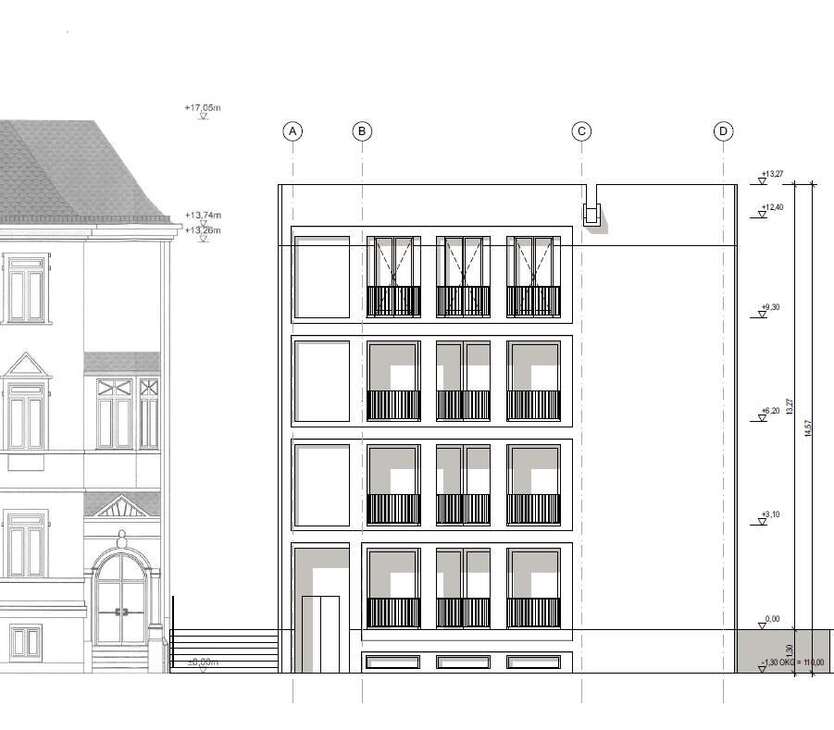 Zentrumsnahes Grundstück inkl. Baugenehmigung für freistehende Villa zimmer