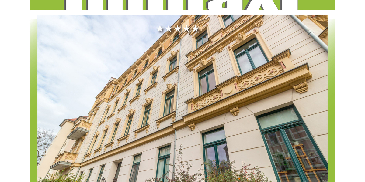 GOHLIS SÜD + 3 RAUM WOHNUNG MIT 2 BALKONEN IN BESTLAGE - Etagenwohnung Leipzig Mitte | Angebot:11962875