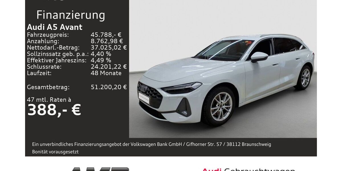 Audi A5 24.810 km 44.890 &euro; Borna 04552