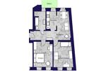 Etagenwohnung Leipzig Altwest - 3 Zimmer, 72 m&sup2;, 1.085&euro; | Angebot:26367377