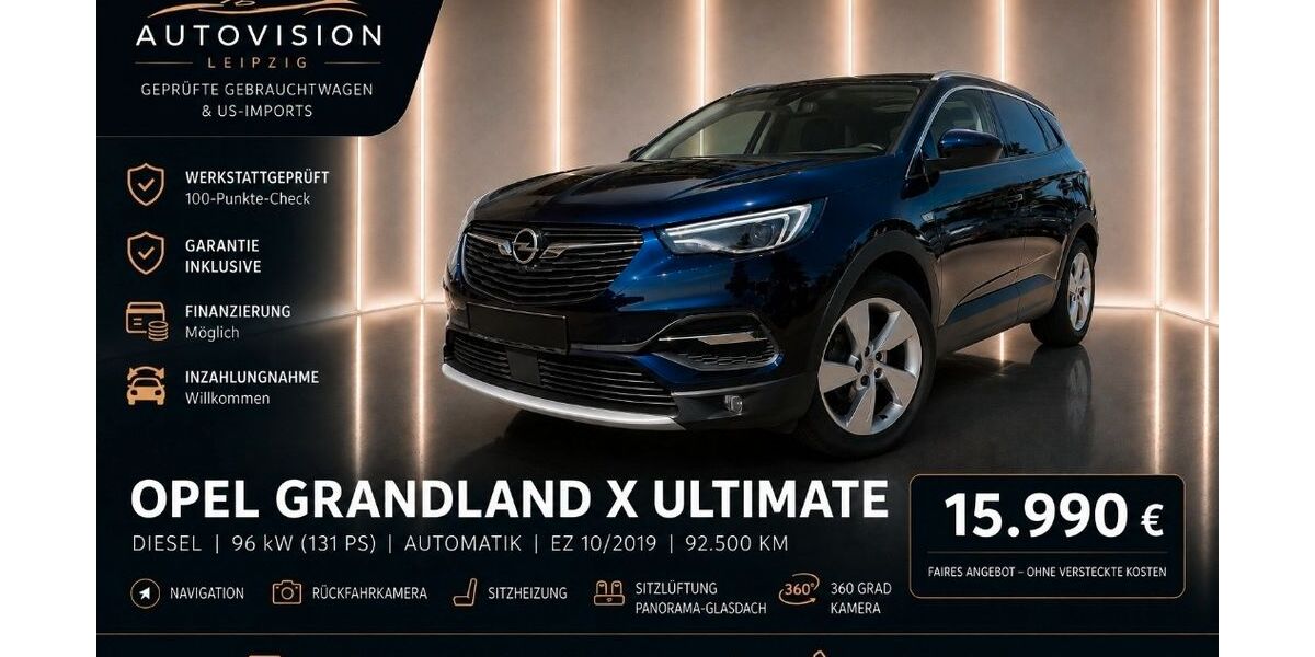 Opel Grandland (X) 92.400 km 15.990 &euro; Leipzig 04159