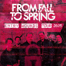 From Fall To Spring + Special Guest Cyan Kicks - Entry Wounds Tour 2025 09.11.2025 Backstage Halle