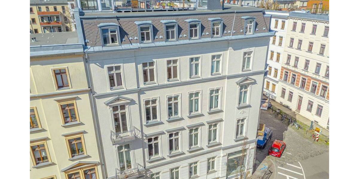 Etagenwohnung Leipzig Zentrum-West - 2 Zimmer, 84 m&sup2;, 310.000&euro; | Angebot:25777216