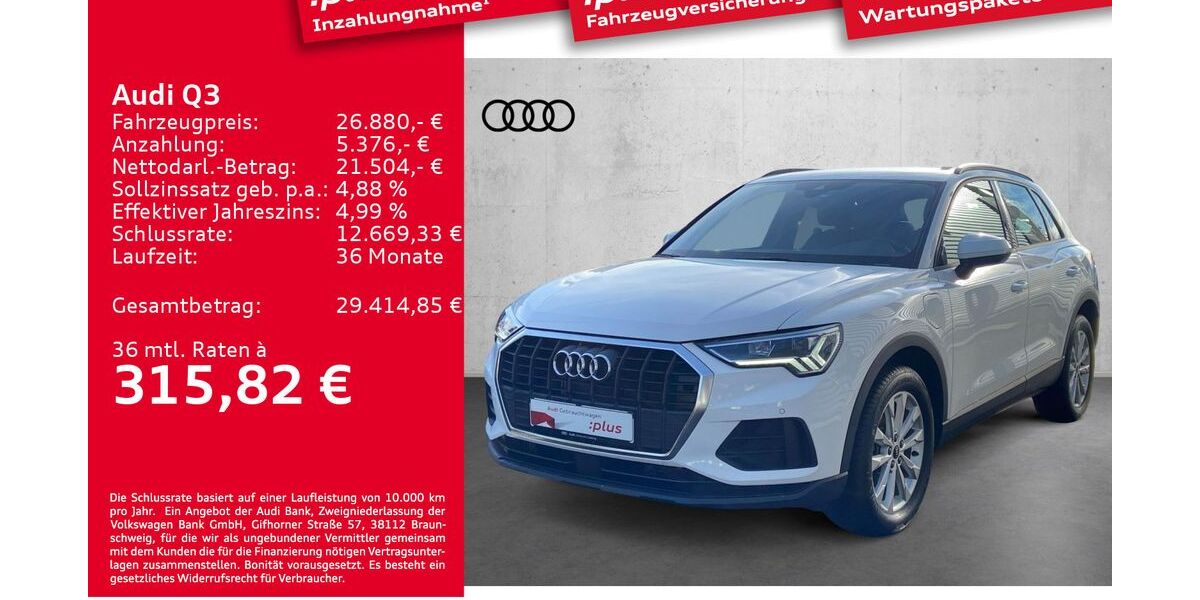 Audi Q3 58.801 km 24.880 &euro; Leipzig 04129
