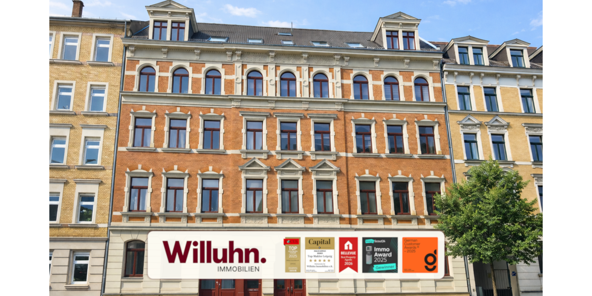 Etagenwohnung Leipzig Süd - 3 Zimmer, 82 m&sup2;, 219.000&euro; | Angebot:25110646