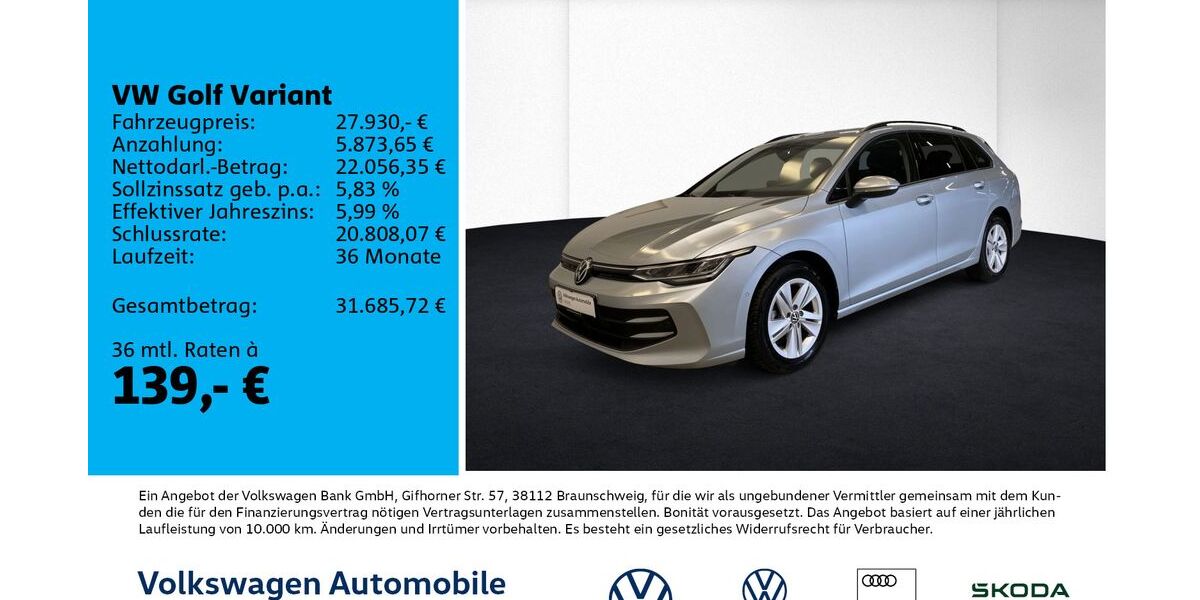 VW Golf 10.609 km 27.930 &euro; Leipzig 04178