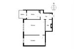 Etagenwohnung Leipzig Zentrum-Süd - 2 Zimmer, 54 m&sup2;, 195.000&euro; | Angebot:26229400