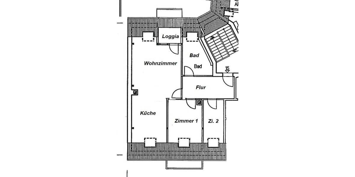 Etagenwohnung Leipzig Reudnitz-Thonberg - 3 Zimmer, 81 m&sup2;, 265.000&euro; | Angebot:25682433