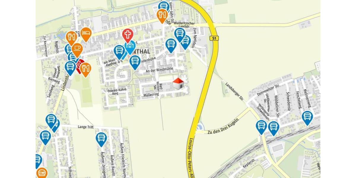 Dachgeschoßwohnung Leipzig Nord - 1 Zimmer, 39 m&sup2;, 420&euro; | Angebot:26087643