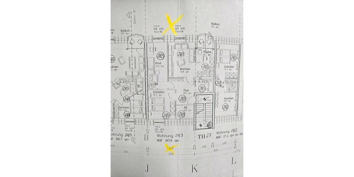 Dachgeschoßwohnung Bad Dürrenberg - 2 Zimmer, 61 m&sup2;, 105.000&euro; | Angebot:26697231