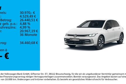 VW Golf 8.000 km 30.970 &euro; Leipzig 04277