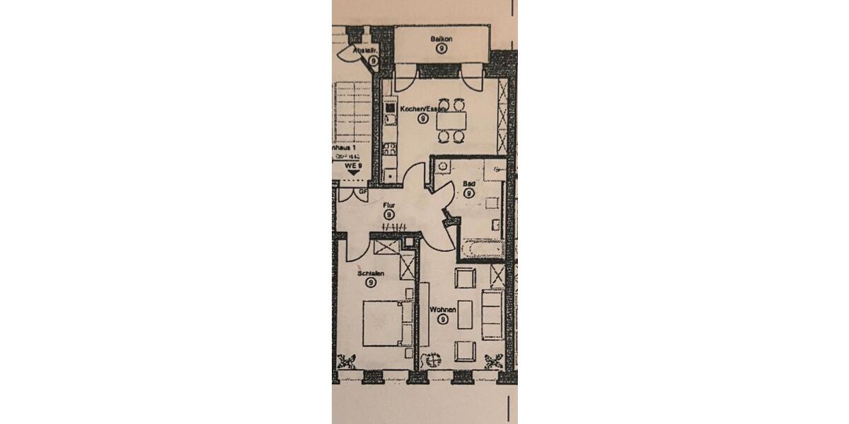 Etagenwohnung Leipzig Ost - 2 Zimmer, 66 m&sup2;, 249.000&euro; | Angebot:26443088