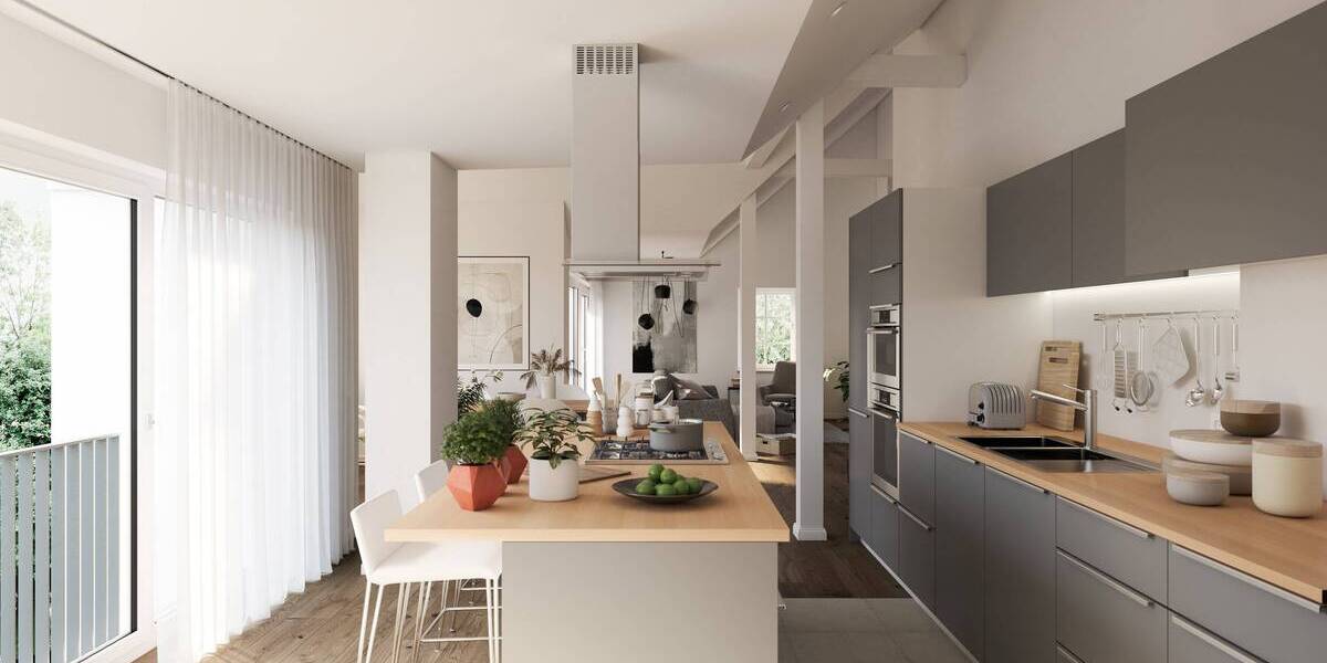 Etagenwohnung Leipzig Eutritzsch - 3 Zimmer, 64 m&sup2;, 315.000&euro; | Angebot:25685598