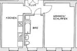 Etagenwohnung Leipzig Ost - 1.5 Zimmer, 41 m&sup2;, 99.500&euro; | Angebot:26985662