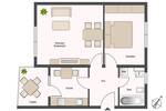 Etagenwohnung Leipzig Neustadt-Neuschönefeld - 2 Zimmer, 58 m&sup2;, 185.000&euro; | Angebot:26155098