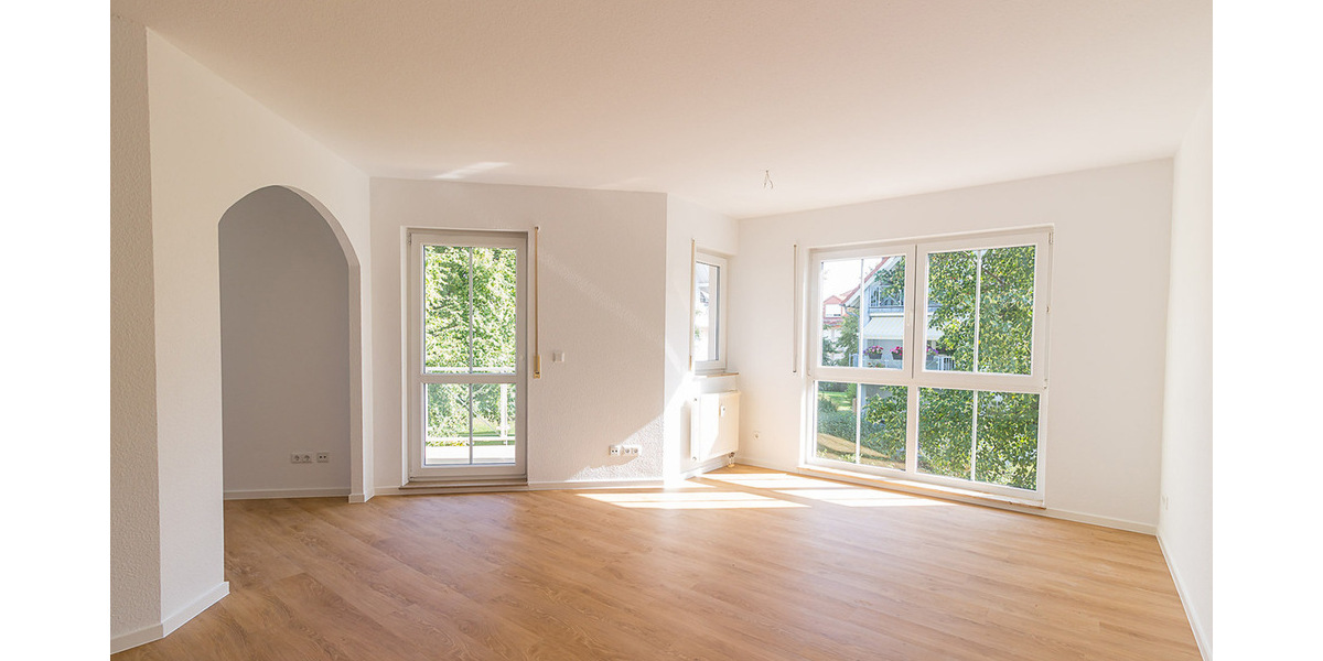 AB 01.07.2026 + MARKKLEEBERG + 2 ZIMMER + ERDGESCHOSS + BALKON - Erdgeschoßwohnung Markkleeberg Großstädteln | Angebot:27082682