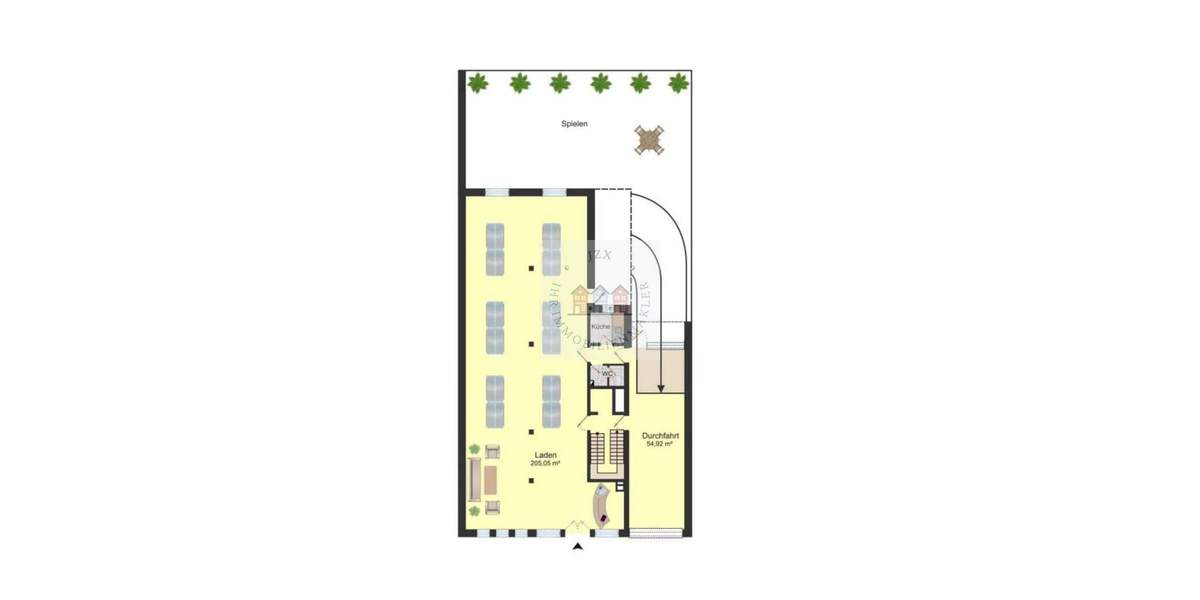 Gewerbeobjekt Leipzig / Schleußig Schleußig - 2 Zimmer, 215 m&sup2;, 1.935&euro; | Angebot:26189835