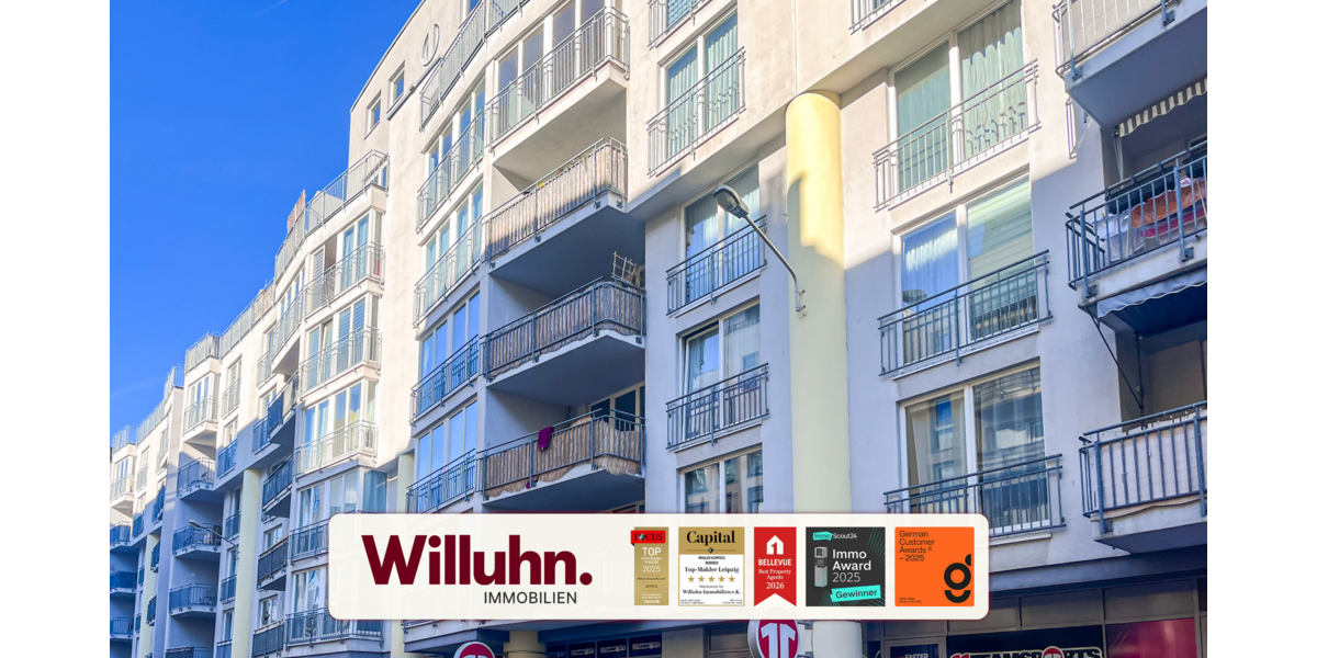 Etagenwohnung Leipzig Ost - 2 Zimmer, 59 m&sup2;, 155.000&euro; | Angebot:26549681