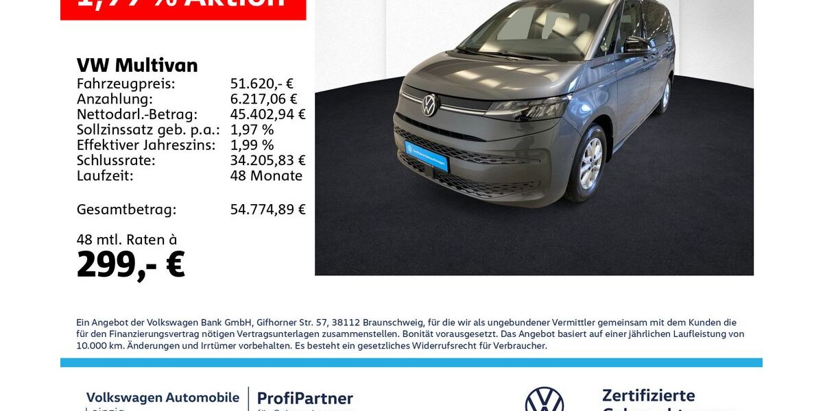 VW T7 Multivan 7.769 km 48.850 &euro; Leipzig 04178