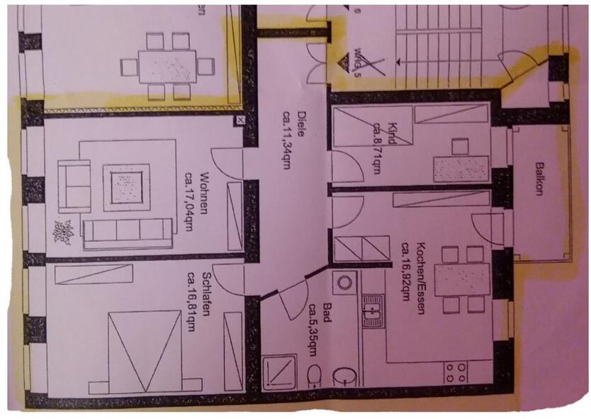 Charmante Wohnung mit Potenzial – ideal für handwerklich Begabte! zimmer