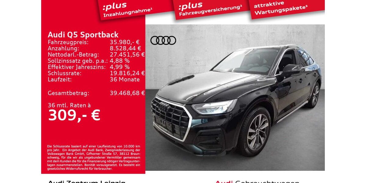Audi Q5 49.704 km 35.980 &euro; Leipzig 04129