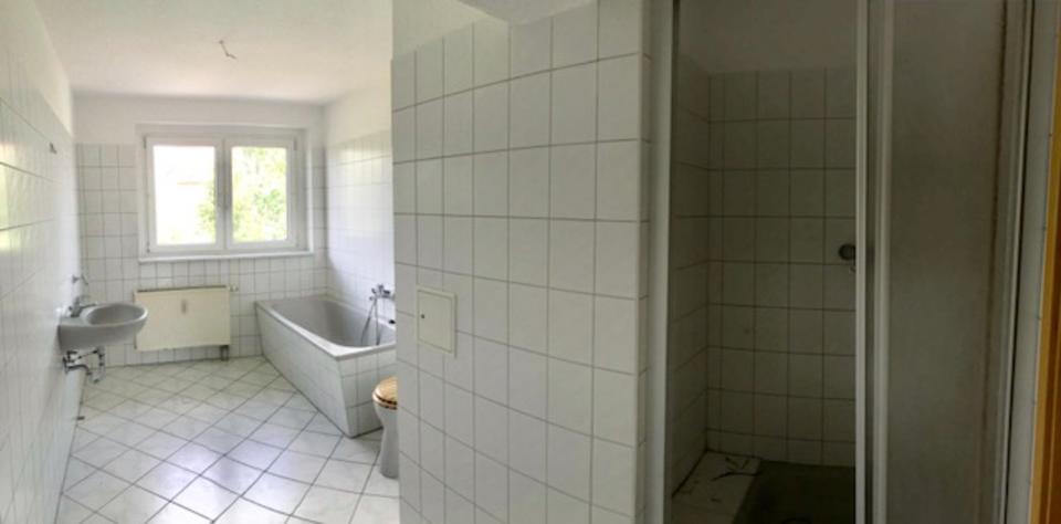 Helle schöne 3-Raum-Wohnung mit großem Bad und auf Wunsch 100m² Garten – frisch renoviert in Bennewitz zimmer