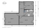 Erdgeschoßwohnung Leipzig Nordwest - 2 Zimmer, 56 m&sup2;, 119.000&euro; | Angebot:27098954