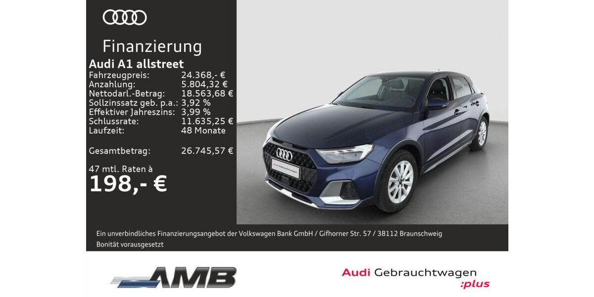 Audi A1 6.620 km 23.890 &euro; Borna 04552