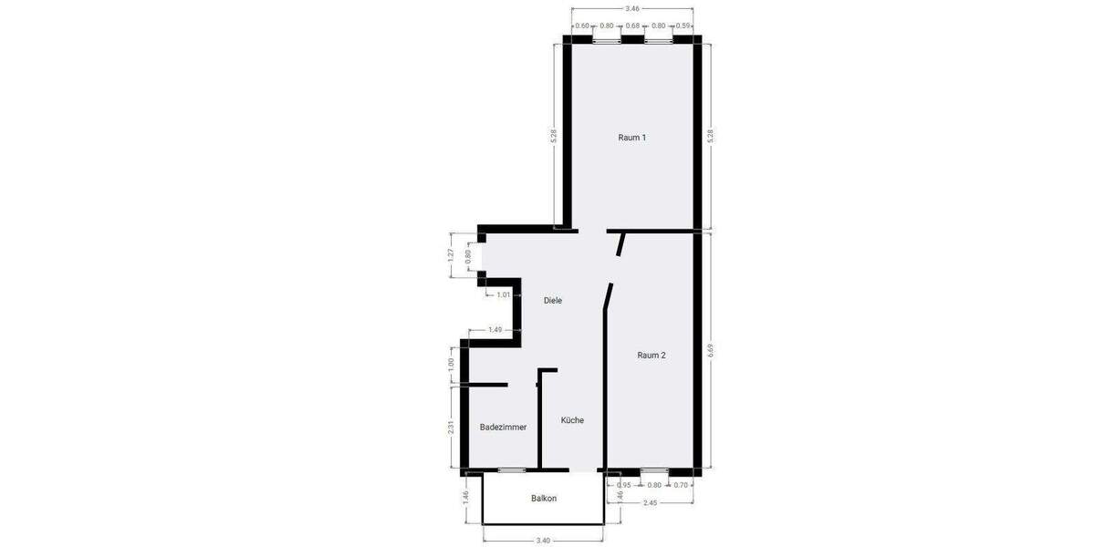 Etagenwohnung Leipzig Reudnitz-Thonberg - 4 Zimmer, 107 m&sup2;, 339.570&euro; | Angebot:24595461