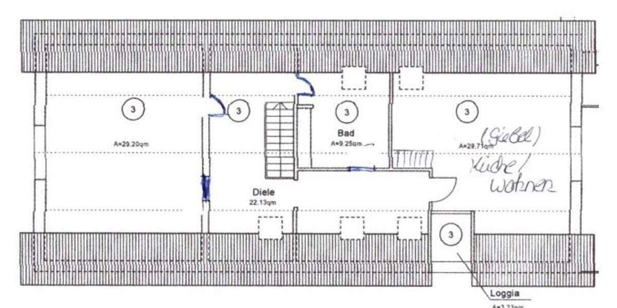 Etagenwohnung Leipzig Lützschena-Stahmeln - 5 Zimmer, 213 m&sup2;, 544.000&euro; | Angebot:25915727