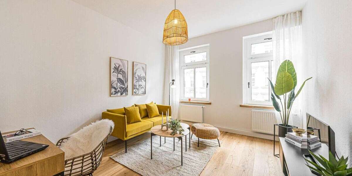 Etagenwohnung Leipzig Nordwest - 2 Zimmer, 52 m&sup2;, 665&euro; | Angebot:26901555