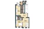 Etagenwohnung Leipzig Nordost - 3 Zimmer, 72 m&sup2;, 669&euro; | Angebot:26124002