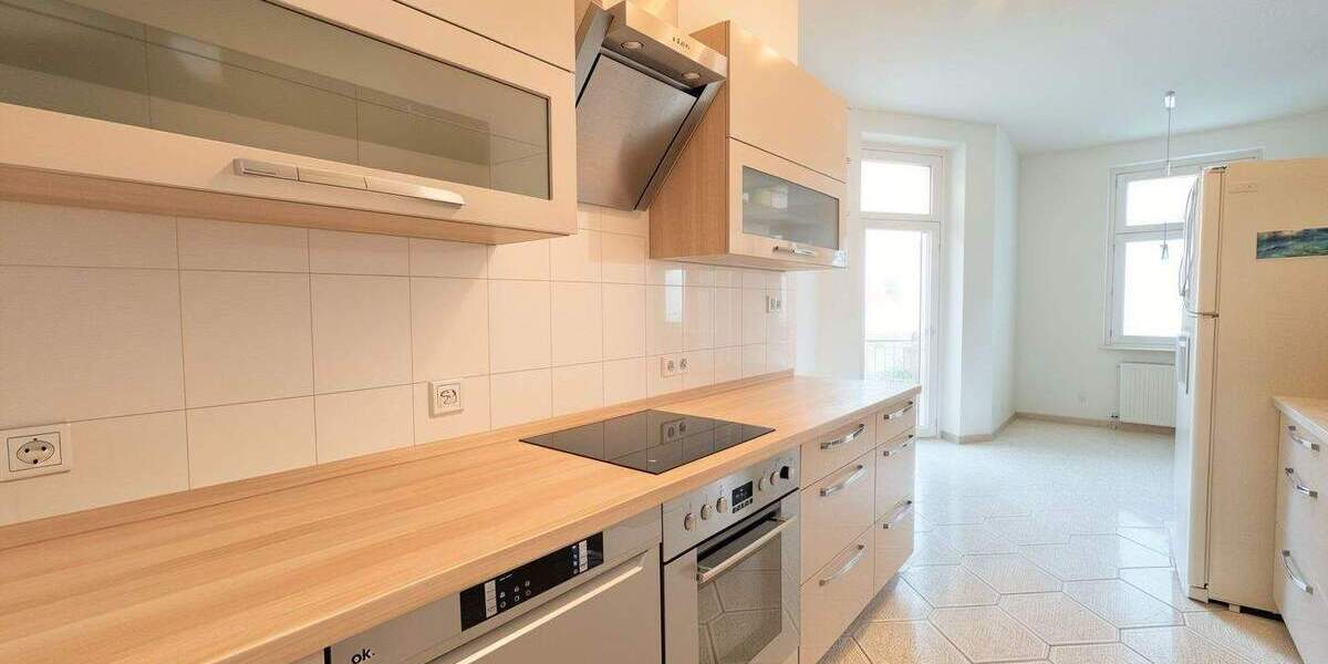 Bald bezugsfrei | 130 Quadratmeter | 2 Balkone | Kamin | Denkmalimmobilie 4 zimmer