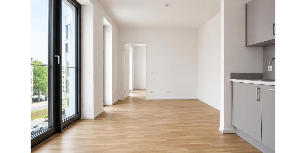 Dachgeschoßwohnung Leipzig Mitte - 2 Zimmer, 42 m&sup2;, 712&euro; | Angebot:26676990