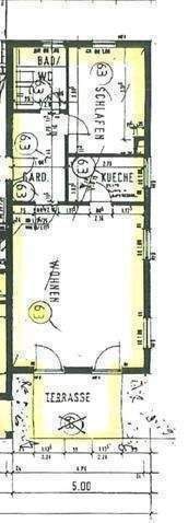 Etagenwohnung Leipzig Holzhausen - 2 Zimmer, 60 m&sup2;, 150.000&euro; | Angebot:25692347