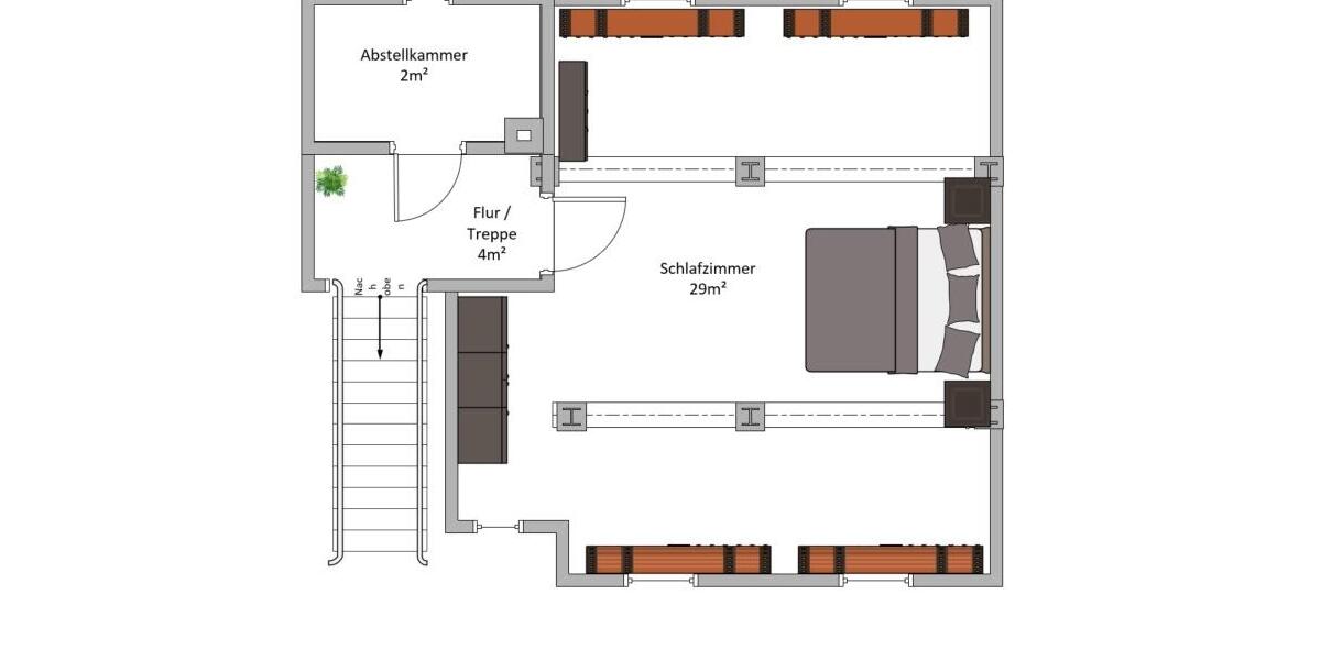 Maisonettenwohnung Leipzig Nordwest - 4 Zimmer, 101 m&sup2;, 1.300&euro; | Angebot:25538970