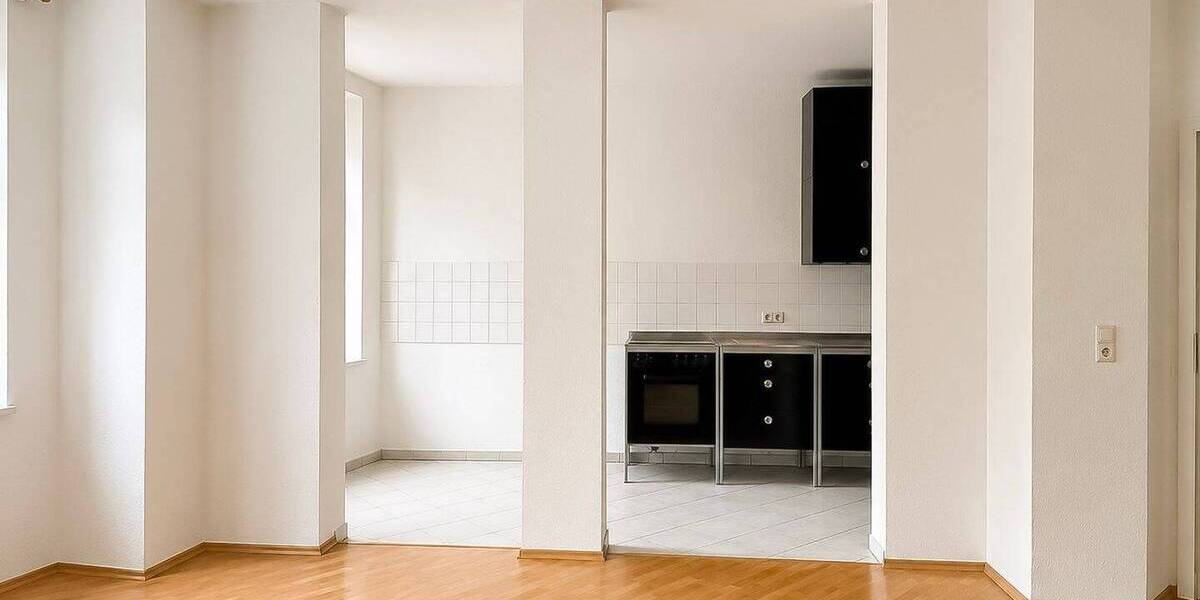 Etagenwohnung Leipzig Schleußig - 2 Zimmer, 52 m&sup2;, 169.000&euro; | Angebot:26891593
