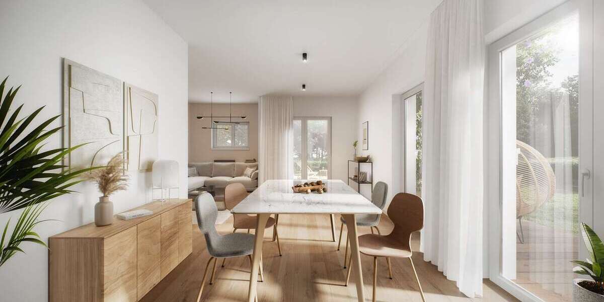 KfW 55 - Doppelhaus in grüner Umgebung mit altem Baumbestand in Leipzig-Stahmeln 5.5 zimmer