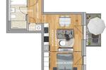 Etagenwohnung Markkleeberg - 2 Zimmer, 44 m&sup2;, 788&euro; | Angebot:26269515