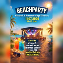 Beachparty 11.07.2026 Wasserskipark Eilenburg
