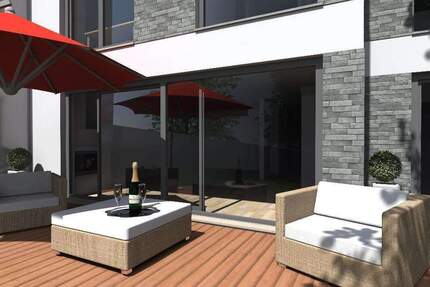 Individuell geplantes Stadthaus mit sonniger Dachterrasse in Gohlis-Süd 5 zimmer