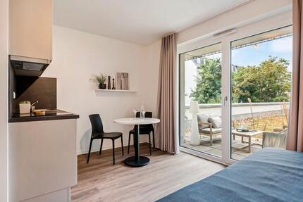 vollmöblierte Terrasse-Wohnung in Leipzig mit exzellenter Anbindung- 1 Monat Kaltmietfrei - 1 zimmer