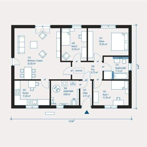 Mehrfamilienhaus, Wohnhaus Leipzig Mockau-Nord - 4 Zimmer, 107 m&sup2;, 475.000&euro; | Angebot:25696778