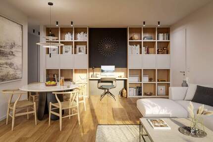 NEUBAUPROJEKT LANGE 30 - 3-Raum-Wohnung mit Balkon und harmonischer Raumgestaltung 3 zimmer