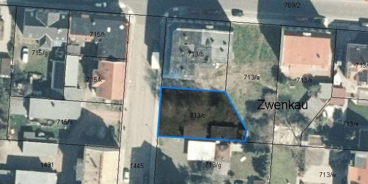 Zentrales Baugrundstück in Zwenkau, nahe Zwenkauer See zimmer