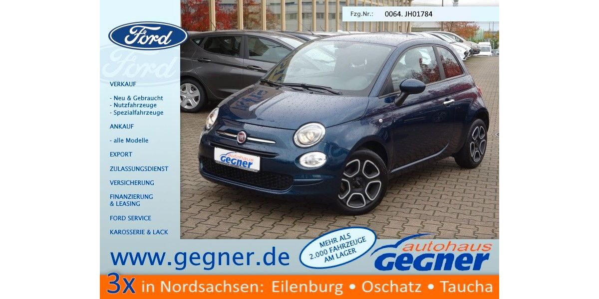 Fiat 500 48.965 km 10.440 &euro; Eilenburg 04838