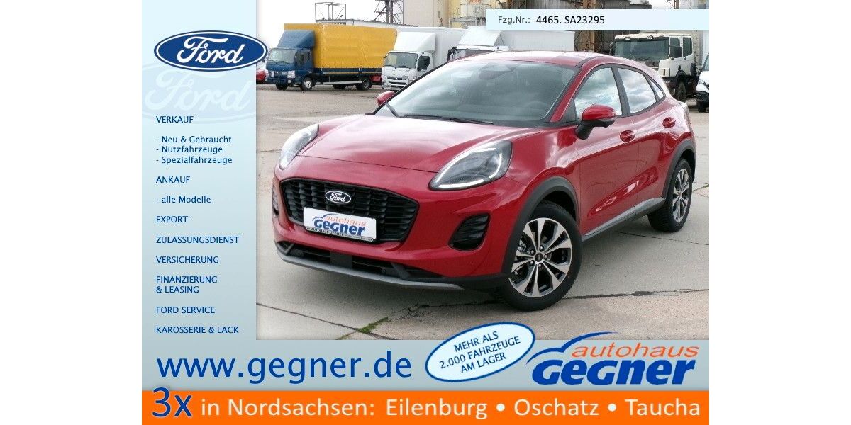 Ford Puma 1.500 km 21.840 &euro; Eilenburg 04838