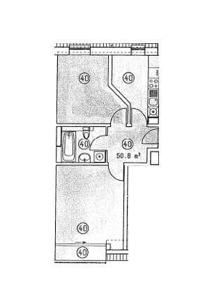 Dachgeschoßwohnung Leipzig Altwest - 2 Zimmer, 51 m&sup2;, 729&euro; | Angebot:26381458